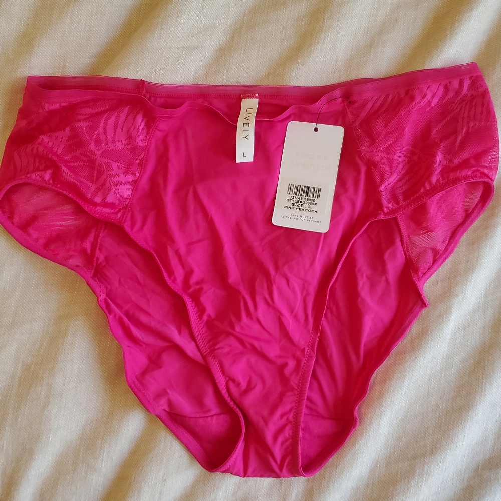 NEW | LIVELY Smooth Lace High Waist Panty